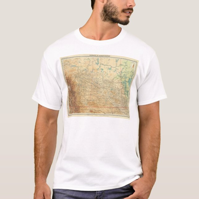 Alberta u. Saskatchewan T-Shirt (Vorderseite)