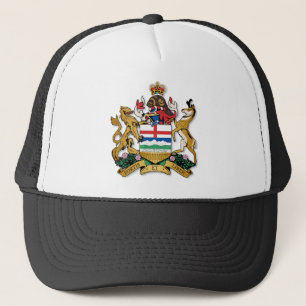 Alberta-Wappen Truckerkappe