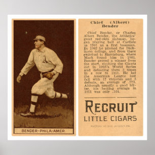 Alberthauptbieger-Baseball 1912 Poster