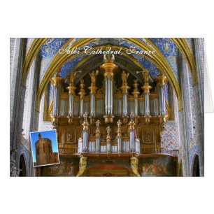 Albi-Kathedrale Orgel, Frankreich