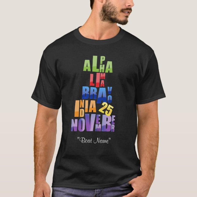 Albin 25 Lautalphabet T-Shirt (Vorderseite)