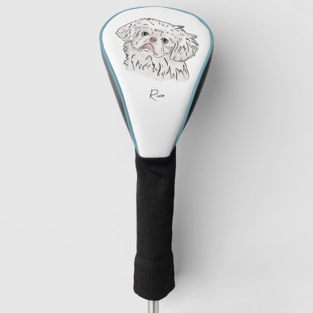 Albino Pikanease für Megan Golf Head Cover Golf Headcover (Vorderseite)