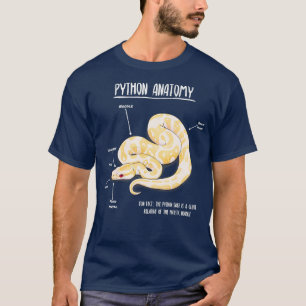 Albino Python-Anatomie T-Shirt