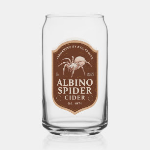 Albino Spider Halloween-Party Vintag Dosenglas