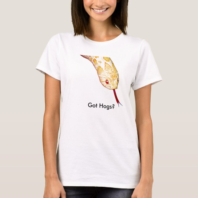 Albino-Western Hognose T-Shirt (Vorderseite)