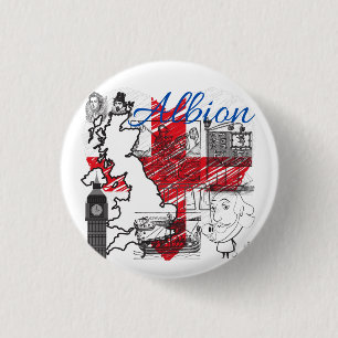 Albion - Für die Liebe Englands Button
