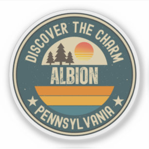 Albion, Pennsylvania Aufkleber