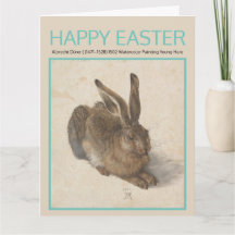 Albrecht Dürer 1502 HARE Osterkarte