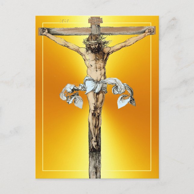 Albrecht Dürer 1505 Christ sur la carte postale cr (Devant)