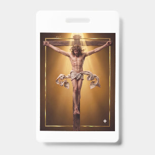 Albrecht Dürer 1505 Christus am Kreuz Abzeichen Ausweis