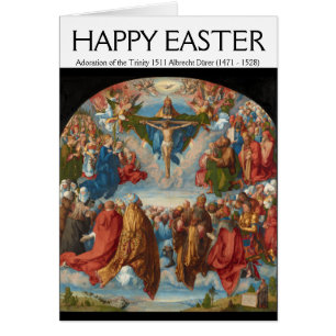 Albrecht Dürer 1511 Adoration de la Trinité