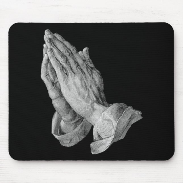Albrecht Durer - betende Hände Mousepad (Vorne)