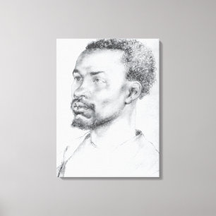 Albrecht Durer, der auf Leinwand zeichnet