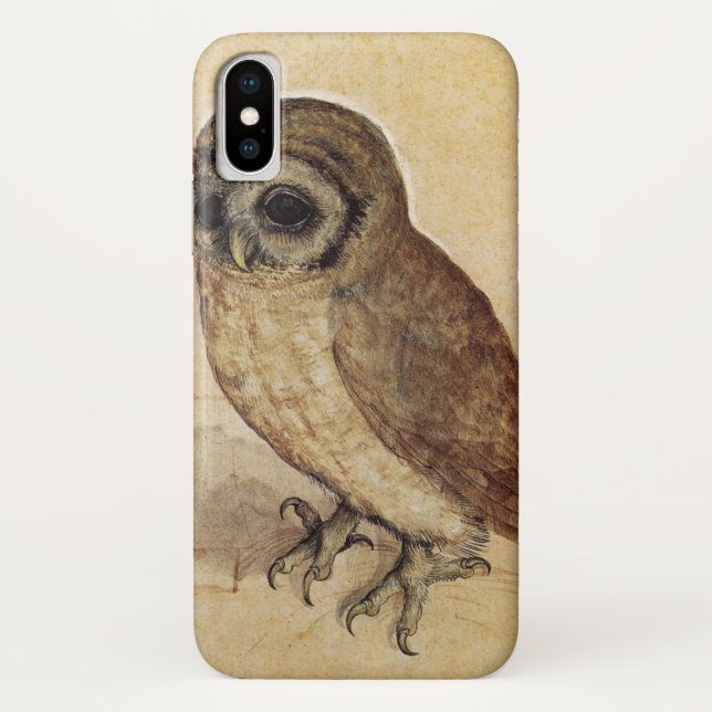 Albrecht Durer - Die Kleine Eule Case-Mate iPhone Hülle (Rückseite)