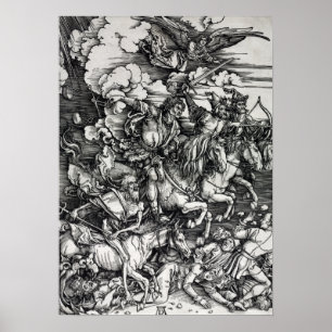 Albrecht Dürer Four Horsemen der Apokalypse Poster