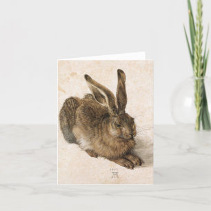 Albrecht Dürer - Junger Hase (Junger Hase), 1502 Karte