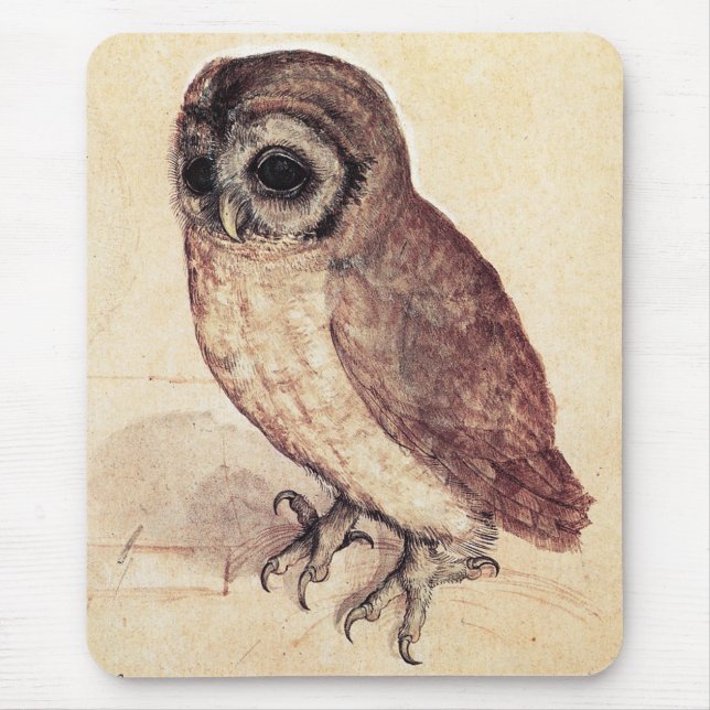 Albrecht Durer le tapis de souris de petit hibou (Devant)
