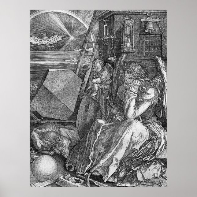 Albrecht Durer Melencolia I Poster (Vorne)