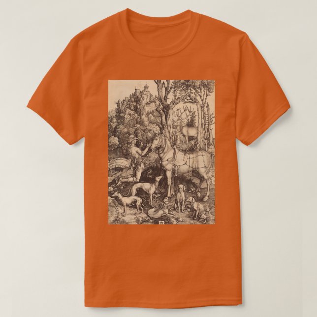 Albrecht Durer Saint Eustace 1500 T-Shirt (Design vorne)