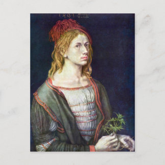 Albrecht Durer - Selbstportrait 3 Postkarte