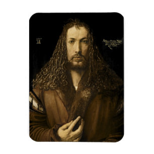 Albrecht Durer - Selbstportrait Magnet