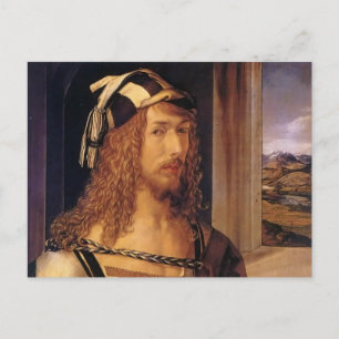 Albrecht Dürer Selbstporträt Postkarte