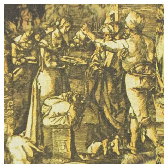 Albrecht Dürer Siena Stoff (Nahaufnahme)