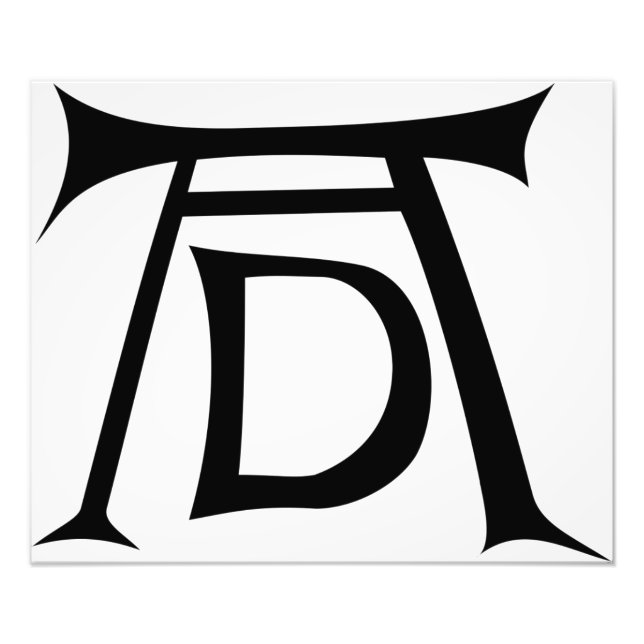 Albrecht Durer Signature Monogram Fotodruck (Vorne)