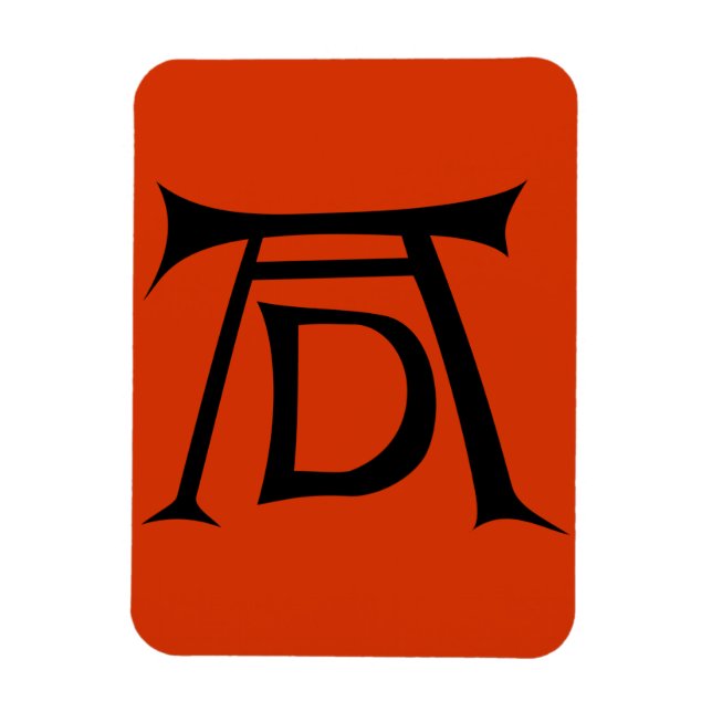 Albrecht Durer Signature Monogram Magnet (Vertikal)