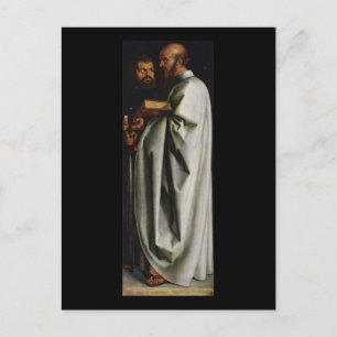 Albrecht Durer The Four Apostles Right Panel Postkarte