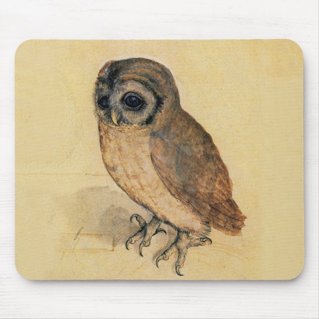 Albrecht Durer The Little Owl Mousepad (Vorne)