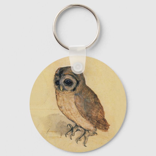 Albrecht Durer The Little Owl Schlüsselanhänger (Vorderseite)
