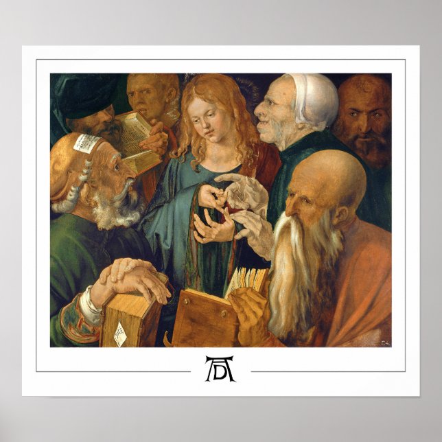 Albrecht Dürer Zedign Art Poster #5 (Vorne)