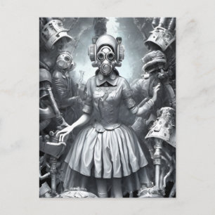 Albtraum in Wonderland Postkarte