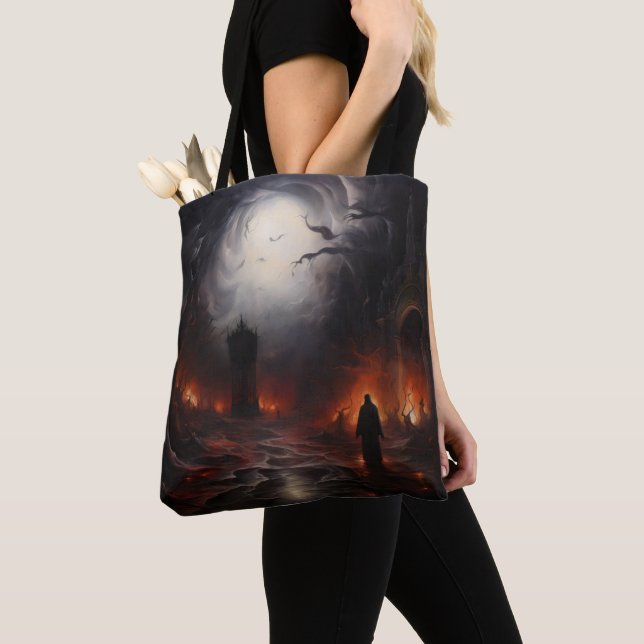 Albtraum Landschaft Tasche (Von Nahem)