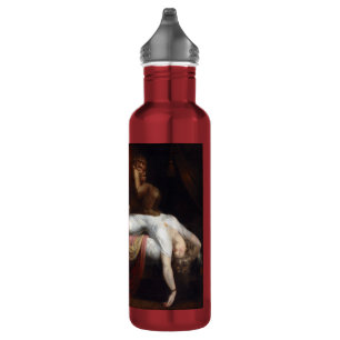 Albtraum von Henry Fuseli Gothic Macabre Dark Art Edelstahlflasche