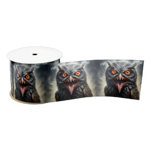 "Albtraumflügel: Das Fanged Vampire-Owl" Satinband