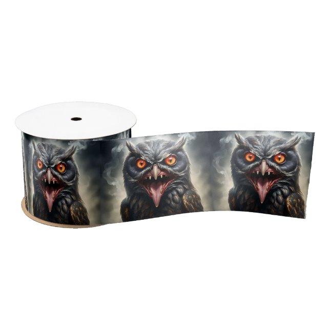"Albtraumflügel: Das Fanged Vampire-Owl" Satinband (Spule)