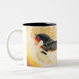 Albtraumneukonstruktion Zweifarbige Tasse