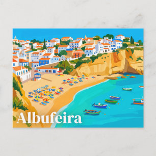Albufeira Portugal Postkarte