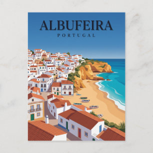 Albufeira Portugal Postkarte