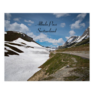 Albula Pass, Schweiz Poster