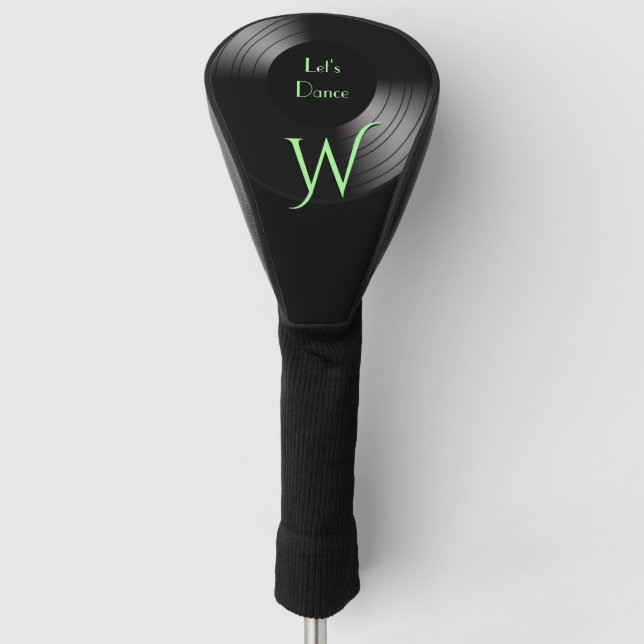Album aufnehmen Let's Dance Initial Golf Head Cove Golf Headcover (Vorderseite)