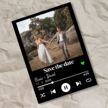 Album Cover Foto Music Player Song Save the Date