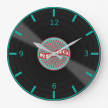 Album rétro grande horloge