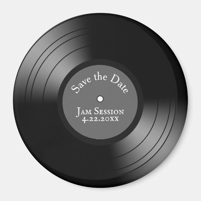 Album Save the Date aufnehmen Magnet (Vorne)