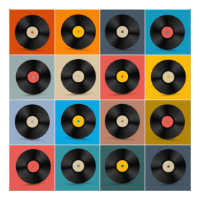 Album, Vinyl Record, Musikposter