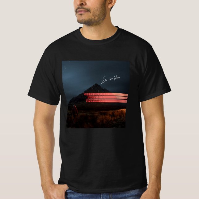 Album, was könnte schief gehen lustig T-Shirt (Vorderseite)