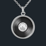 Albumnamen aufnehmen Datum Gastgeschenk Hochzeit Sterling Silberkette<br><div class="desc">Mit einem 33-Gang-Album mit Text kann man viel Spaß machen.</div>
