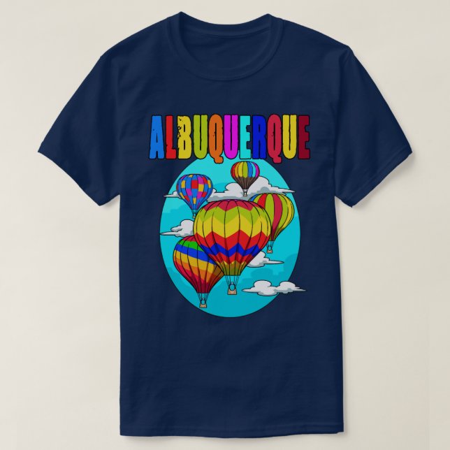 Albuquero Balloon New Mexico Festival T-Shirt (Design vorne)